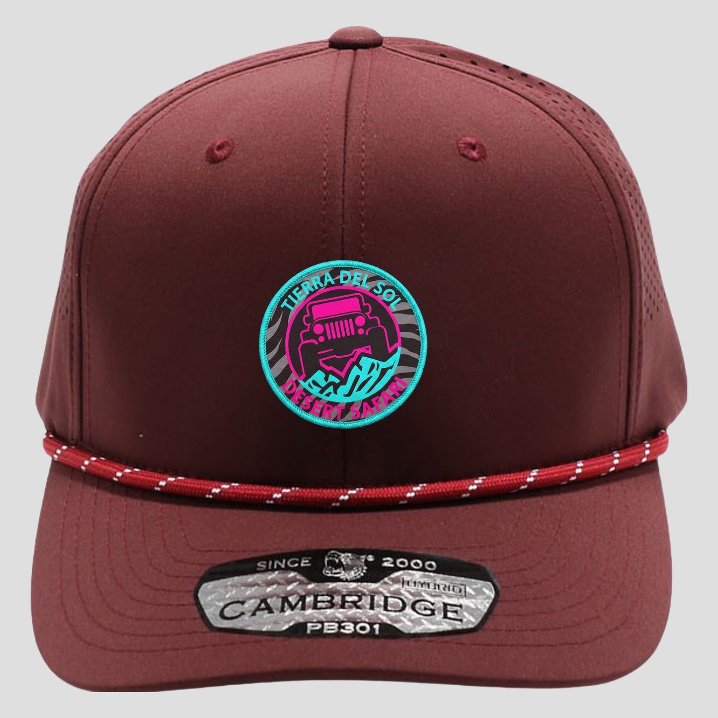 TDS Circle Mesh Perforated Mesh Rope Cap