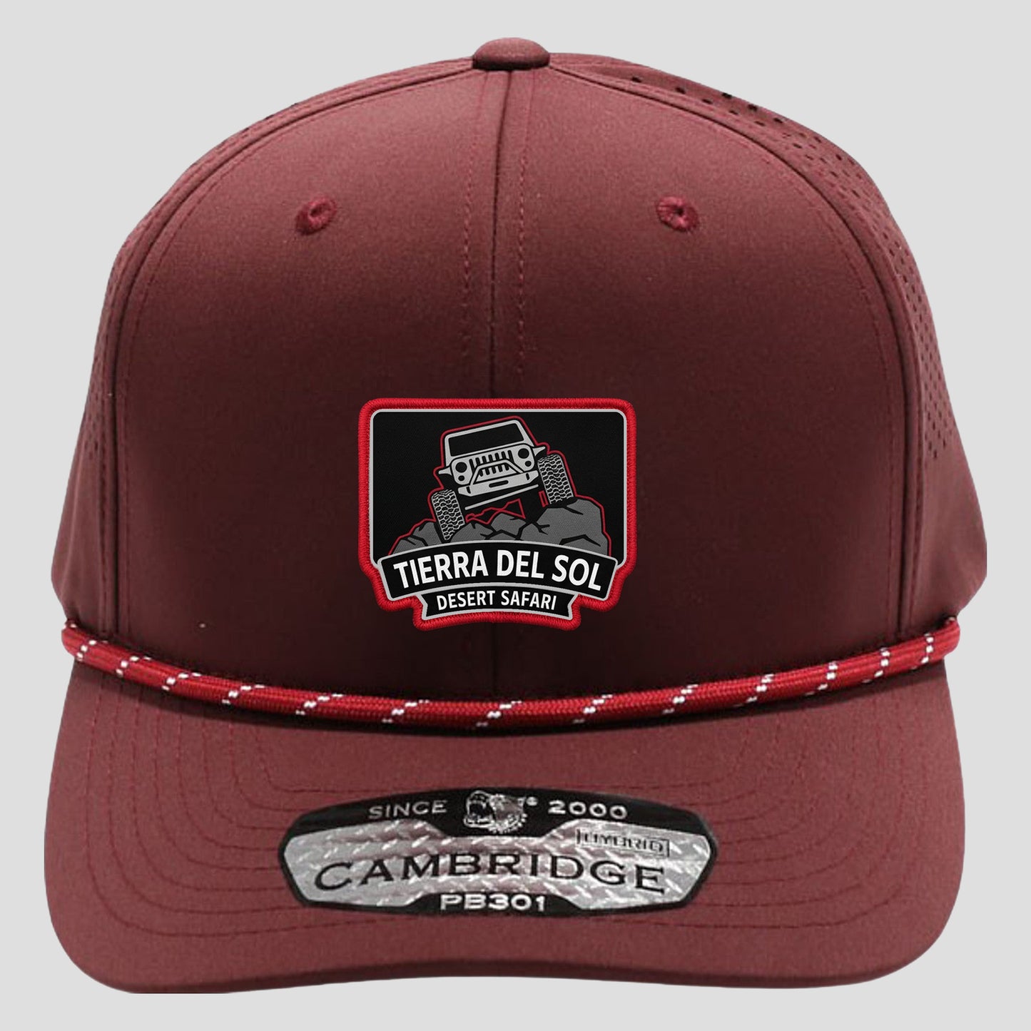 TDS Rock Crawler Perforated Mesh Rope Cap