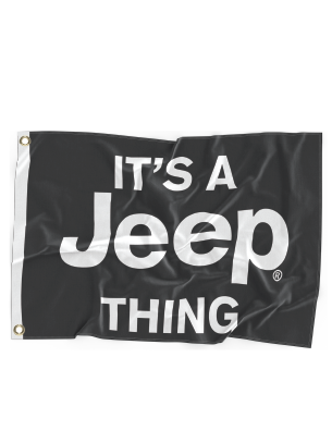 It's a jeep thing Flag