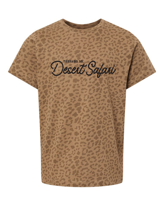 Cheetah Script Youth T-Shirt