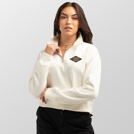 Women's Cropped Cashmere Fleece