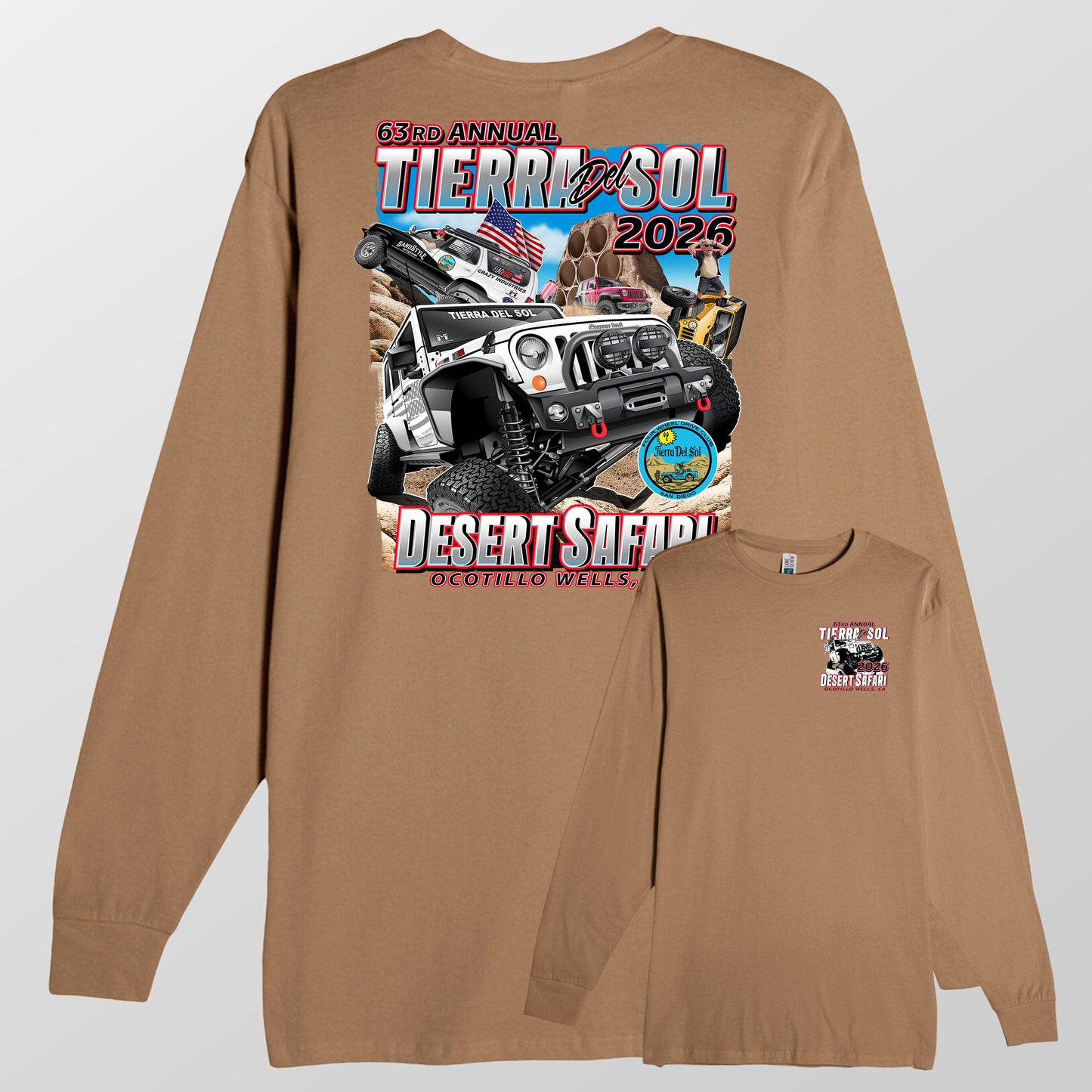 Full Color 2026 Event Long Sleeve Shirt