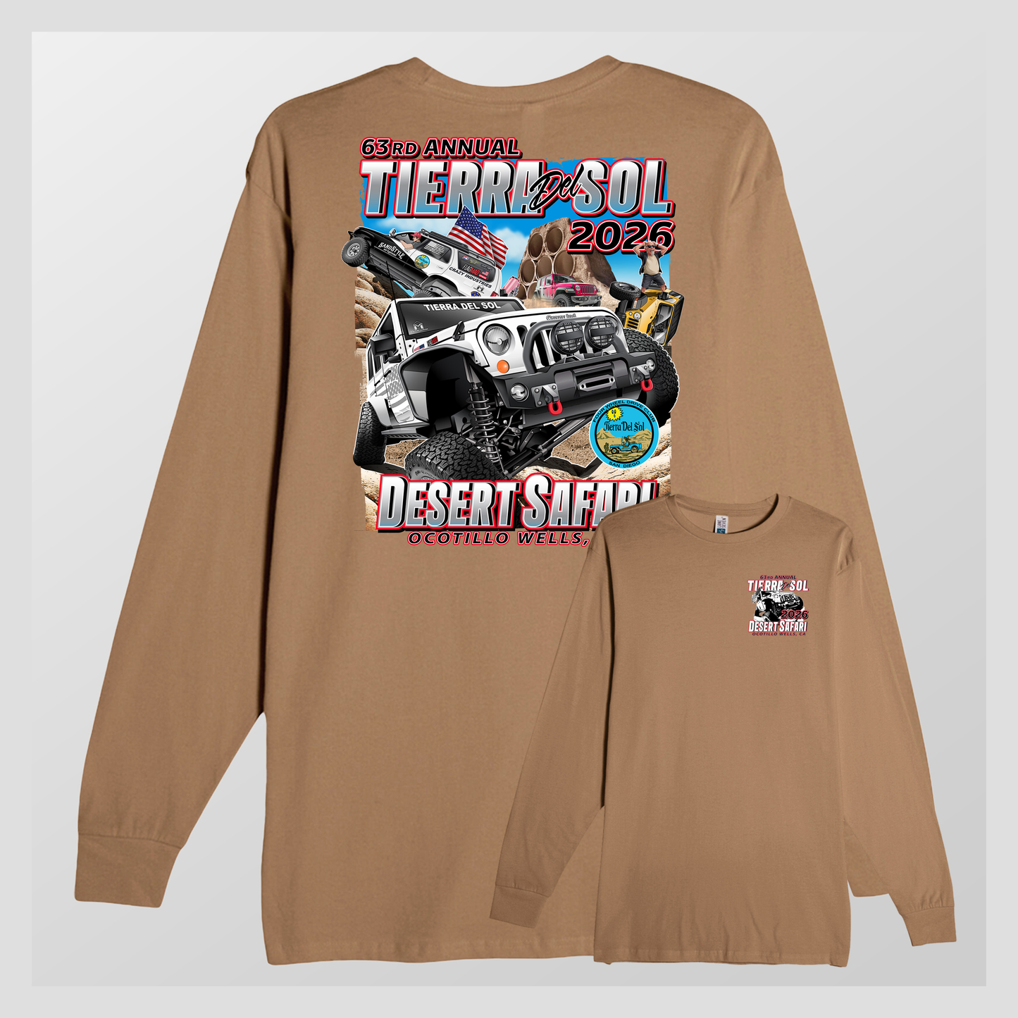 Full Color 2026 Event Long Sleeve Shirt