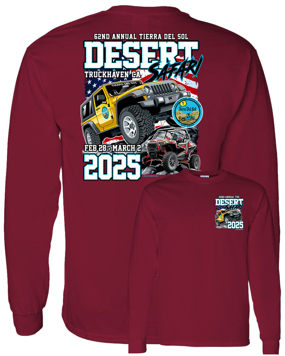 TDS 2025 Men's Long Sleeve