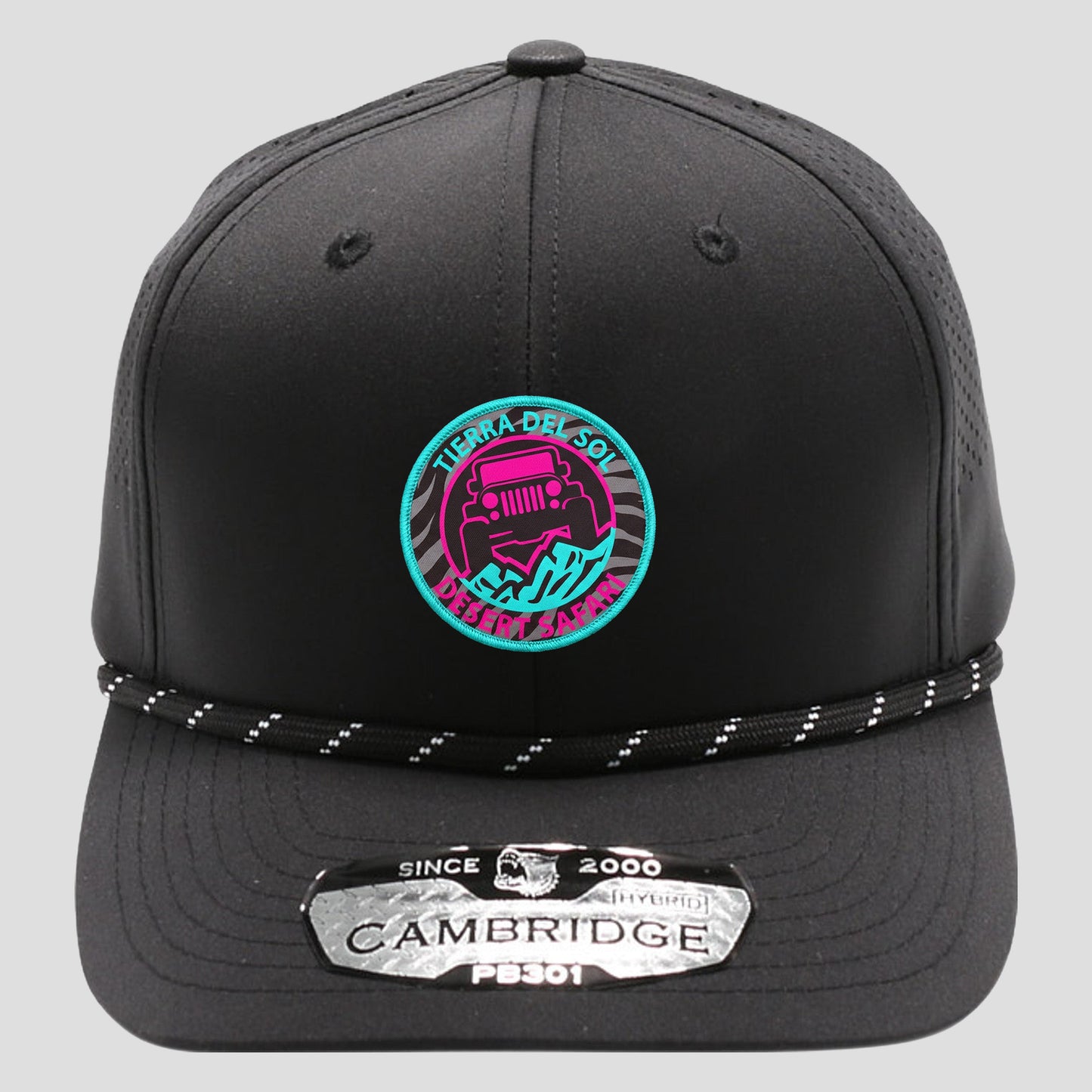 TDS Circle Mesh Perforated Mesh Rope Cap