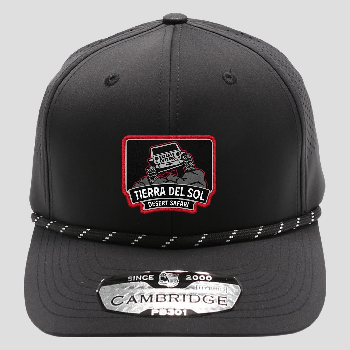 TDS  Rock Crawler Perforated Mesh Rope Cap