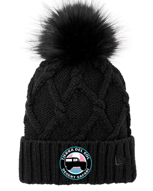 TDS Women's  New Era® Faux Fur Pom Pom Beanie