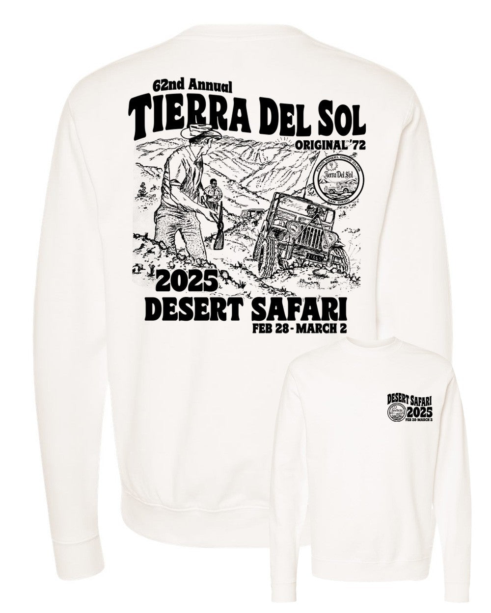 TDS 2025 The Vintage 72 Crewneck Sweatshirt