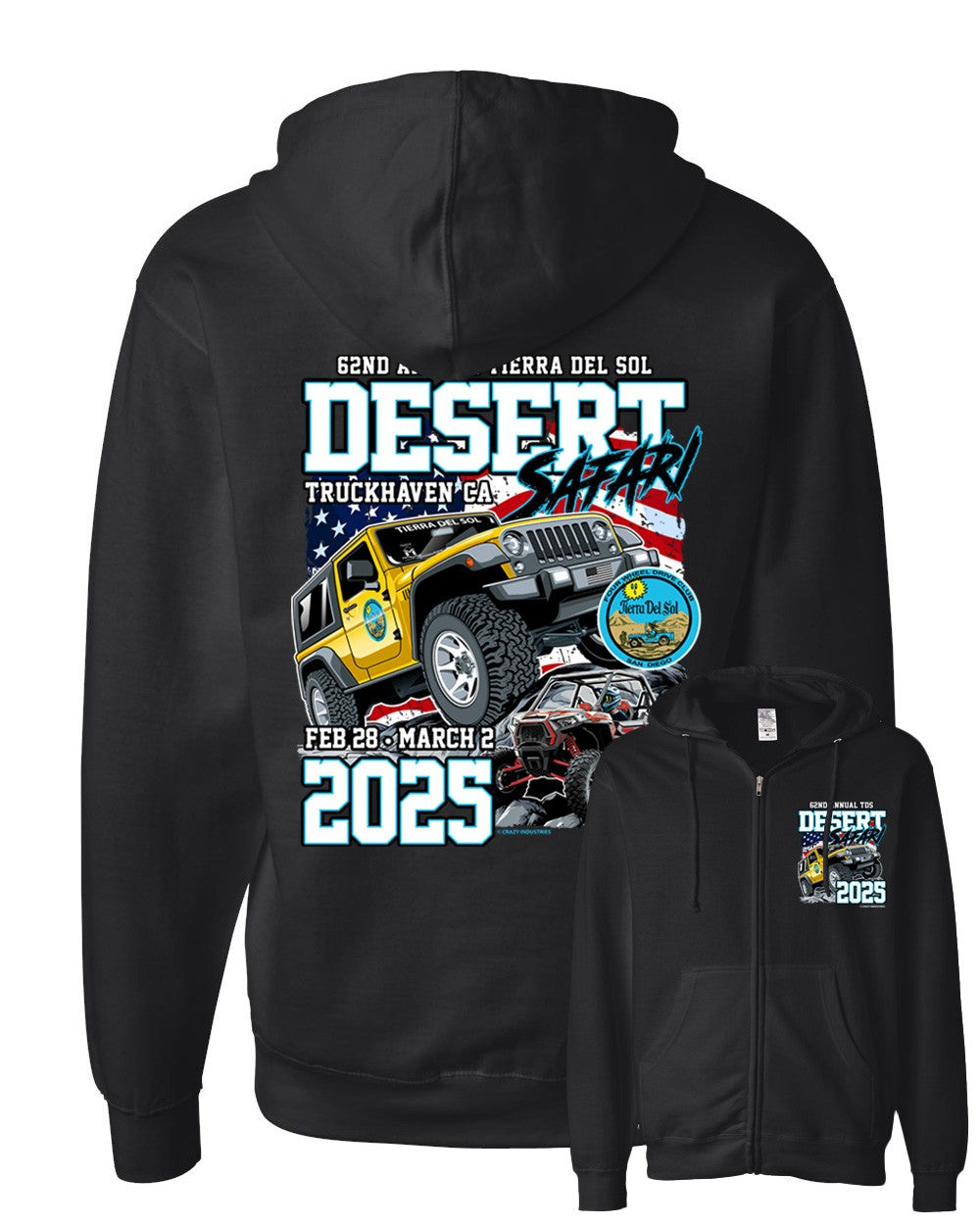 TDS 2025 Zipper Hoodie