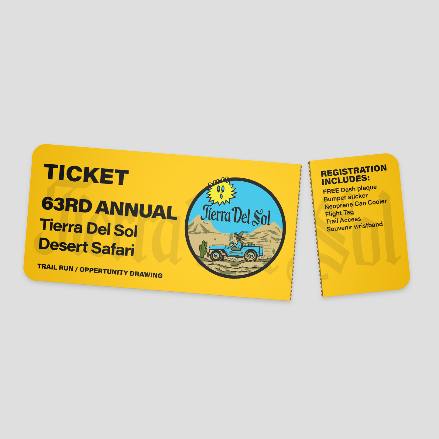 Trail Run Registration TDS Desert Safari