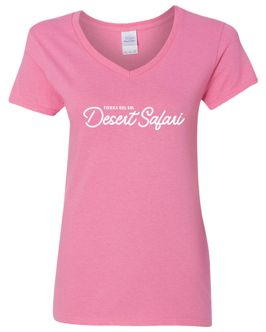 Women's V-Neck Script