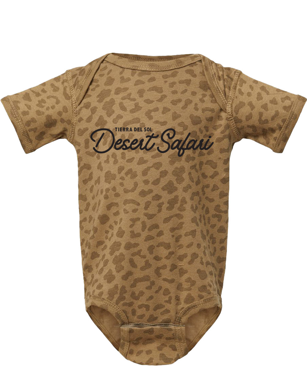 Cheetah Script Onesie